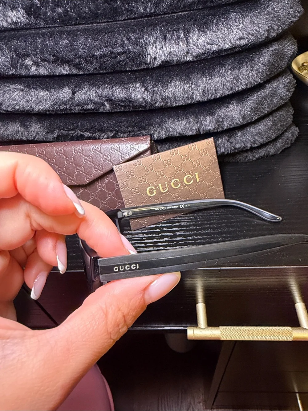 Gucci Black Sunglasses